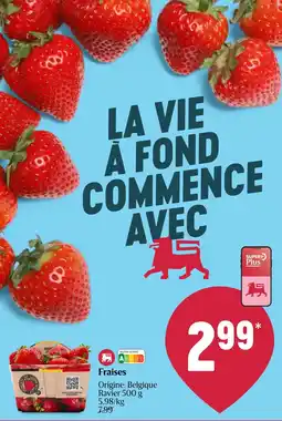 Delhaize Fraises aanbieding