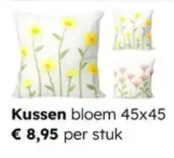 Multi bazar Kussen Bloem aanbieding
