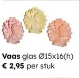 Multi bazar Vaas Glas aanbieding