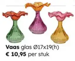 Multi bazar Vaas glas aanbieding