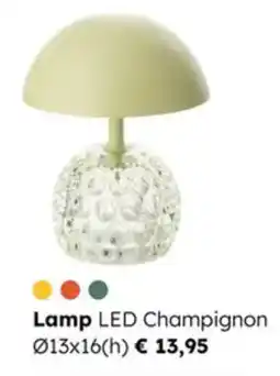 Multi bazar Lamp LED Champignon aanbieding