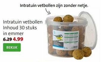 Intratuin Intratuin vetbollen aanbieding