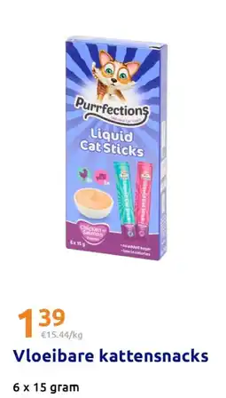 Action Vloeibare kattensnacks aanbieding