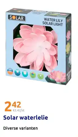 Action Solar waterlelie aanbieding