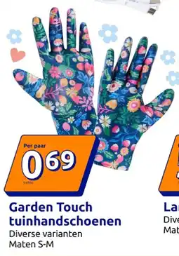 Action Garden Touch tuinhandschoenen aanbieding