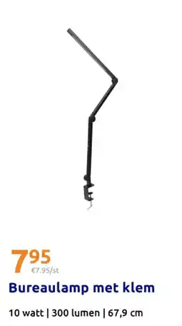 Action Bureaulamp met klem aanbieding