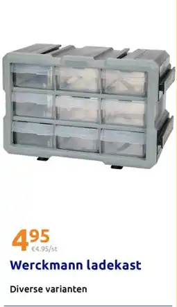 Action Werckmann ladekast aanbieding