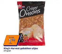 Action King's Harvest gebakken uitjes aanbieding