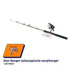 Action Max Ranger telescopische werphengel aanbieding