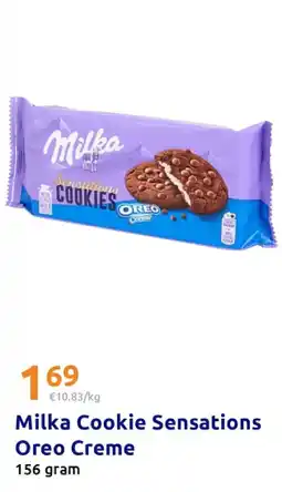 Action Milka Cookie Sensations Огео Сreme aanbieding