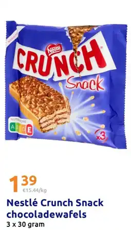 Action Nestlé Crunch Snack chocoladewafels aanbieding