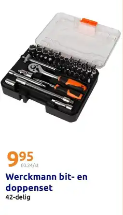 Action Werckmann bit-en doppenset aanbieding