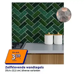 Zelfklevende wandtegels