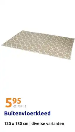 Action Buitenvloerkleed aanbieding
