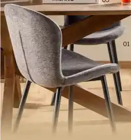 Multi bazar Eetkamerstoel Esra Antraciet aanbieding