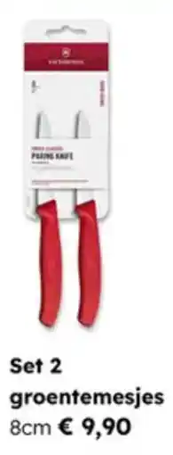 Multi bazar Set 2 groentemesjes aanbieding