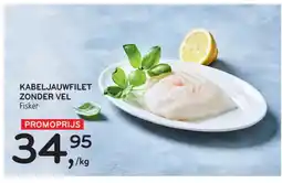 Alvo Kabeljauwfilet zonder vel aanbieding