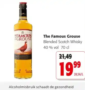 Colruyt The Famous Grouse Blended Scotch Whisky aanbieding