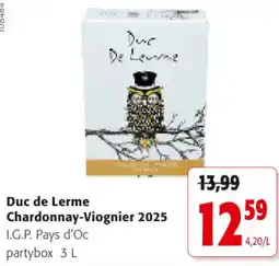 Colruyt Duc de Lerme Chardonnay-Viognier 2025 aanbieding