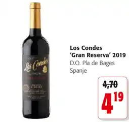 Colruyt Los Condes 'Gran Reserva' 2019 aanbieding