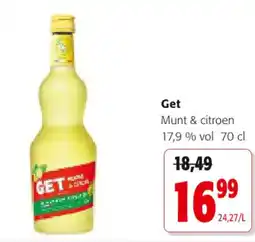 Colruyt Get Munt & citroen aanbieding