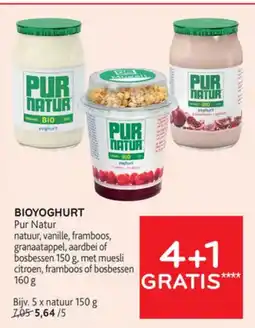 Alvo Bioyoghurt pur natur aanbieding