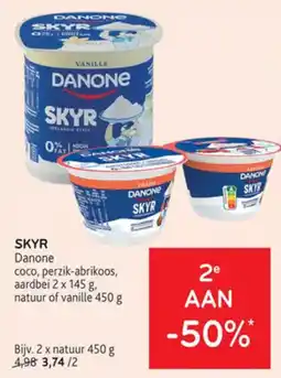 Alvo Skyr danone aanbieding