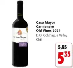 Colruyt Casa Mayor Carmenere Old Vines 2024 aanbieding