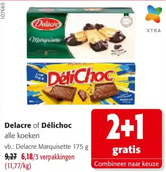 Colruyt Delacre of Délichoc aanbieding