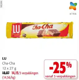 Colruyt LU Cha-Cha aanbieding