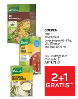 Alvo Soepen Knorr aanbieding