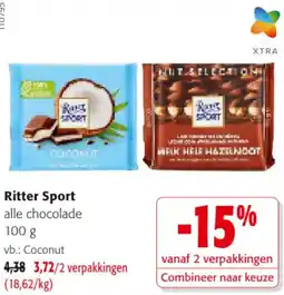 Colruyt Ritter Sport aanbieding