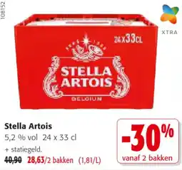 Colruyt Stella Artois aanbieding