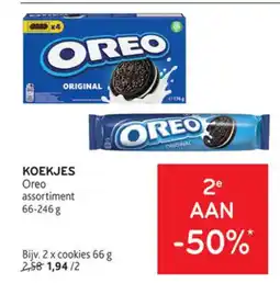 Alvo Koekjes Oreo aanbieding