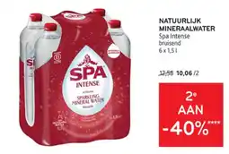Alvo Natuurlijk mineraalwater Spa Intense bruisend aanbieding