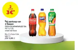 Alvo Coca-cola/ Fanta/ Fuze tea aanbieding