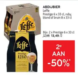 Alvo Abdijbier Leffe aanbieding