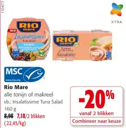 Colruyt Rio Mare aanbieding