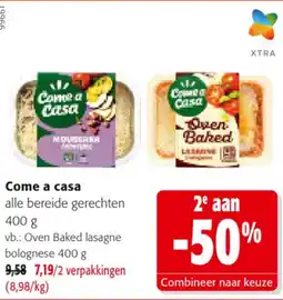 Colruyt Come a casa aanbieding