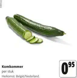 Colruyt Komkommer aanbieding