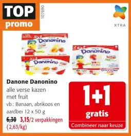 Colruyt Danone Danonino aanbieding