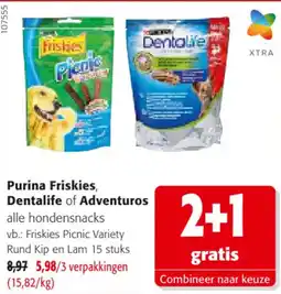 Colruyt Purina Friskies, Dentalife of Adventuros aanbieding