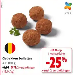 Colruyt Gebakken balletjes aanbieding