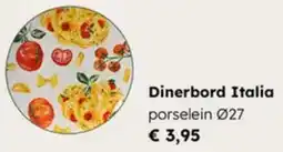 Multi bazar Dinerbord Italia aanbieding