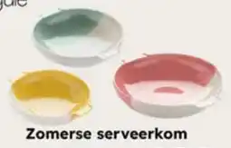 Multi bazar Zomerse serveerkom aanbieding
