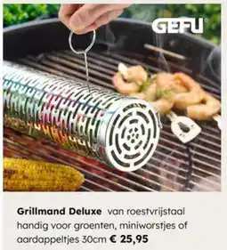 Multi bazar Grillmand Deluxe aanbieding