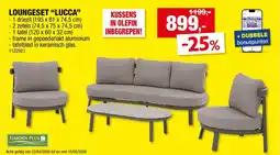 Hubo Garden Plus Loungeset Lucca aanbieding