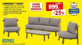 Garden Plus Loungeset Lucca