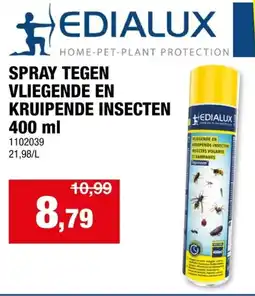 Hubo Edialux spray tegen vliegende en kruipende insecten aanbieding