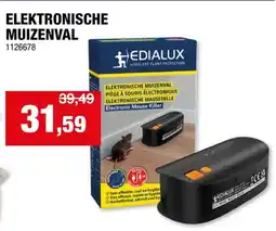 Hubo Edialux Elektronische Muizenval aanbieding